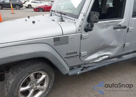 2015 Jeep Wrangler Unlimited Sport from USA, damaged, VIN 1C4BJWDG9FL668676
